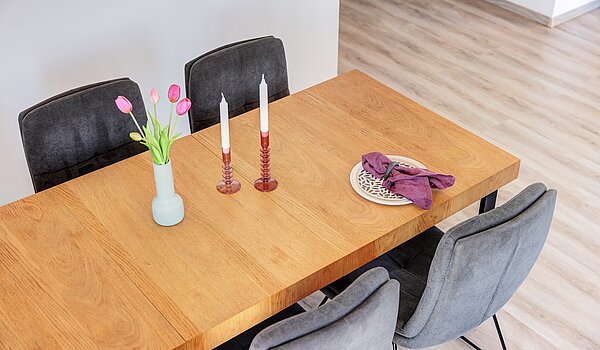 Terrassenwohnung avec 3.5 pièces | München-Berg am Laim | 123456 | Essbereich