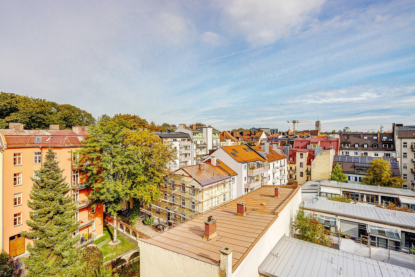 Appartement au dernier étage avec 2 pièces | München-Au | 2209ML3 | ...Richtung Innenhof