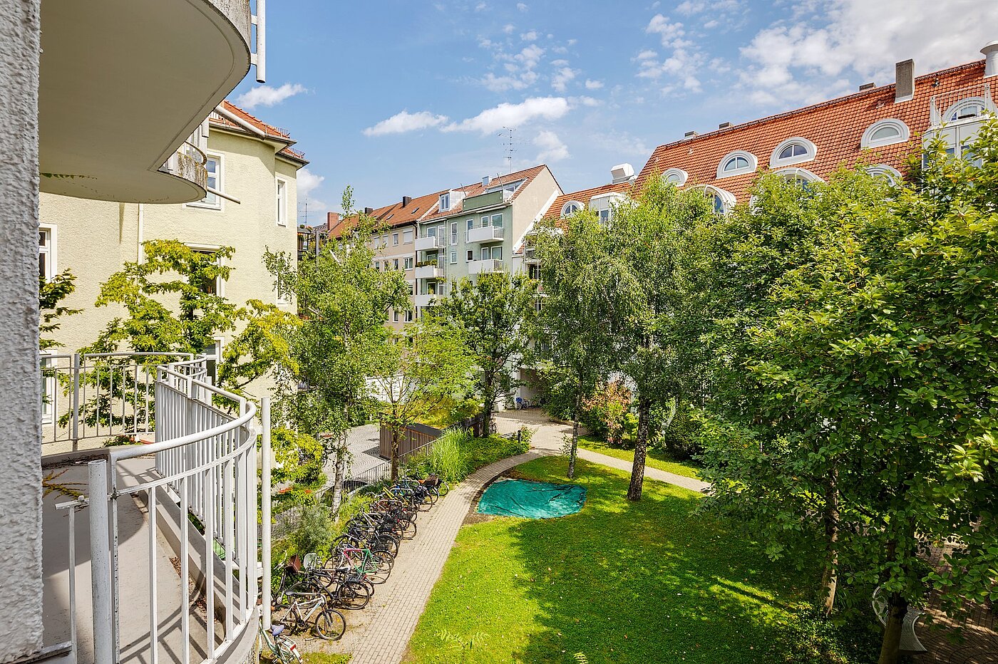 Appartement avec 1.5 pièces | München-Lehel | 2107ML9 | Grüne Aussichten