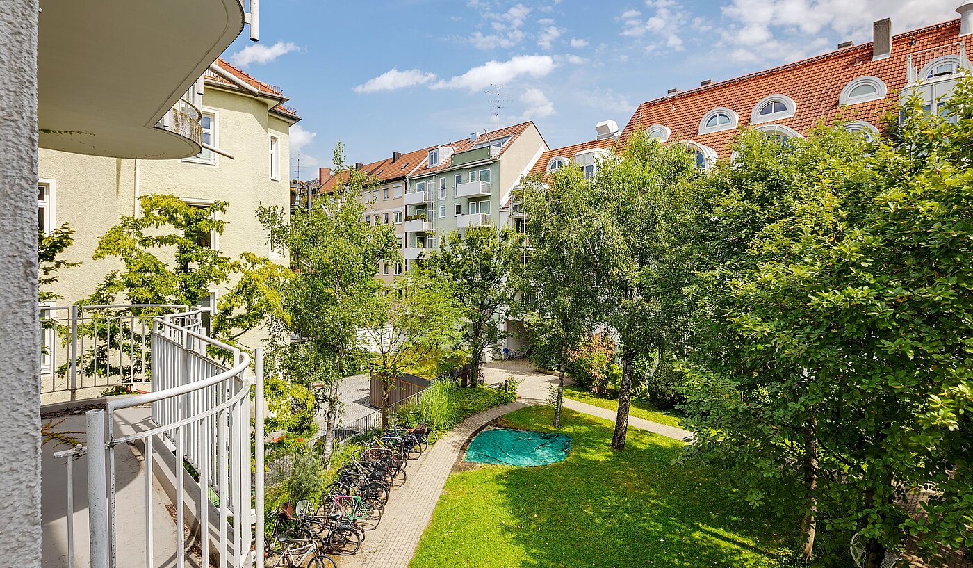 Appartement avec 1.5 pièces | München-Lehel | 2107ML9 | Grüne Aussichten