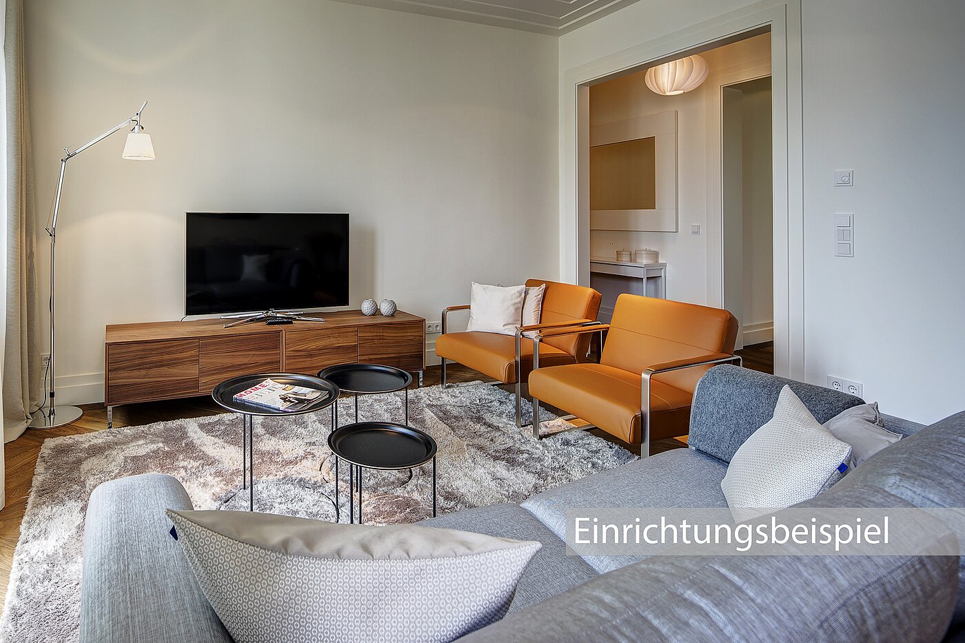 Appartement avec 2 pièces | München-Schwanthalerhöhe | 1702ML2 | Wohnen-Beispiel