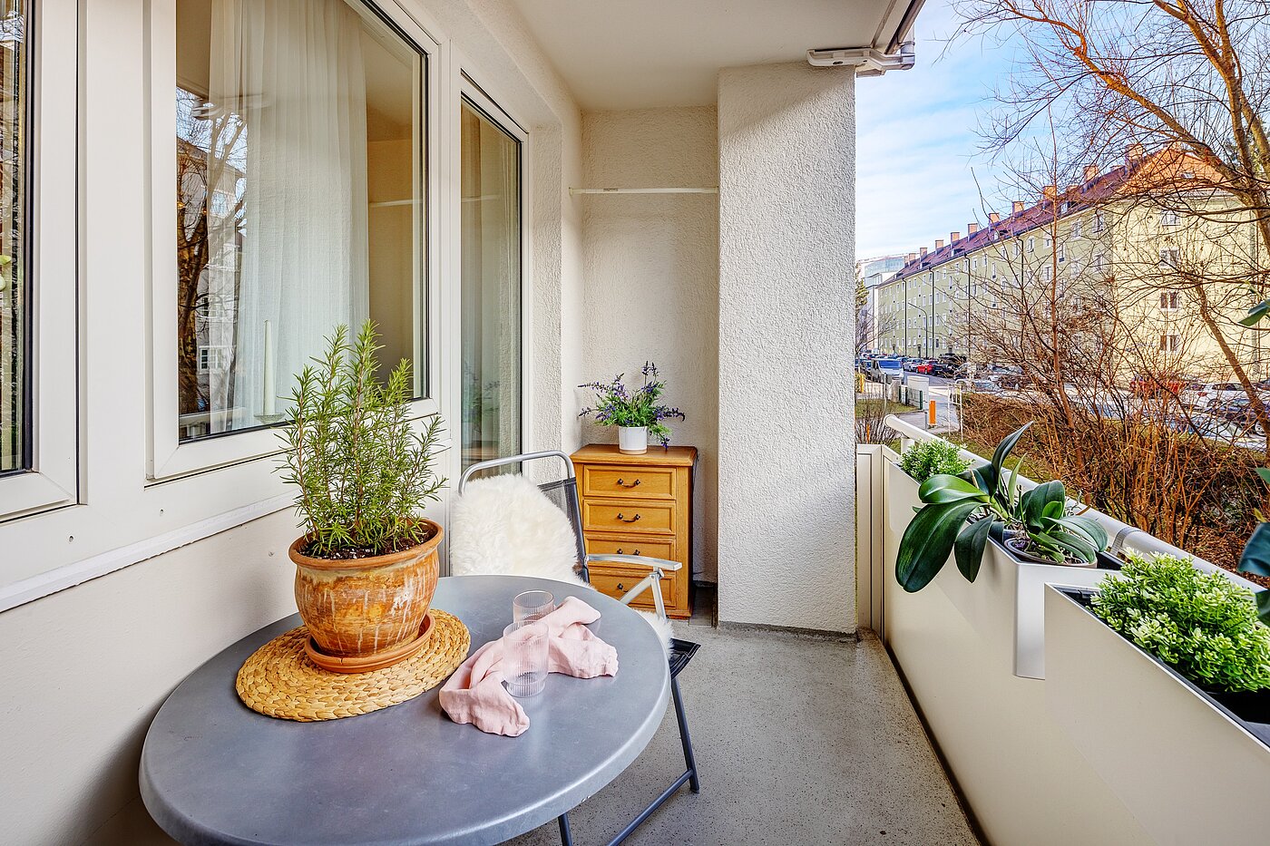 Appartement avec 3 pièces | München-Bogenhausen | 2112ML3 | sonniger Balkon