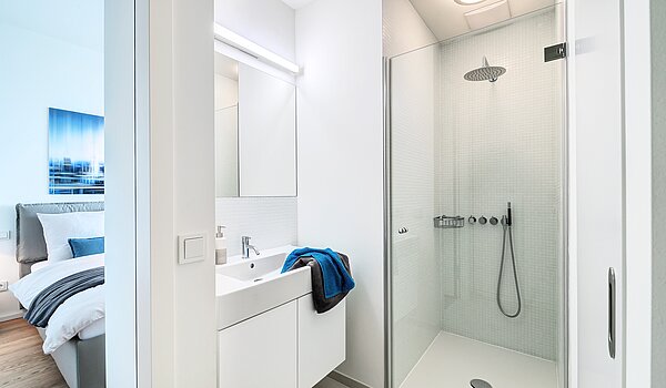 Apartment avec 1.5 pièces | München-Neuhausen | 703131 | Modernes Duschbad...