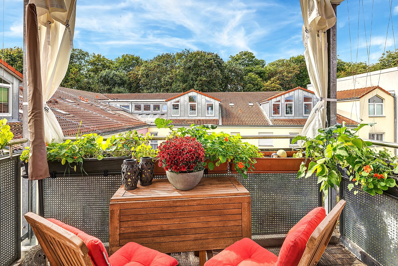Appartement avec 2.5 pièces | Eching | 70100 | Gemütlicher Balkon