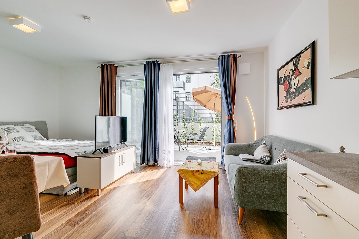 Appartement au rez-de-chaussée avec 1 pièce | München-Milbertshofen | 2202ML8