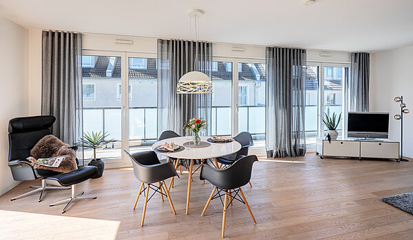 Penthouse avec 2 pièces | München-Bogenhausen | 70385 | ...Essbereich...