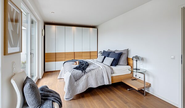 Penthouse avec 3.5 pièces | München-Oberföhring | 70237 | Schlafzimmer mit...