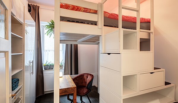 Appartement au rez-de-chaussée avec 2 pièces | München-Sendling | 703811 | Schlafzimmer