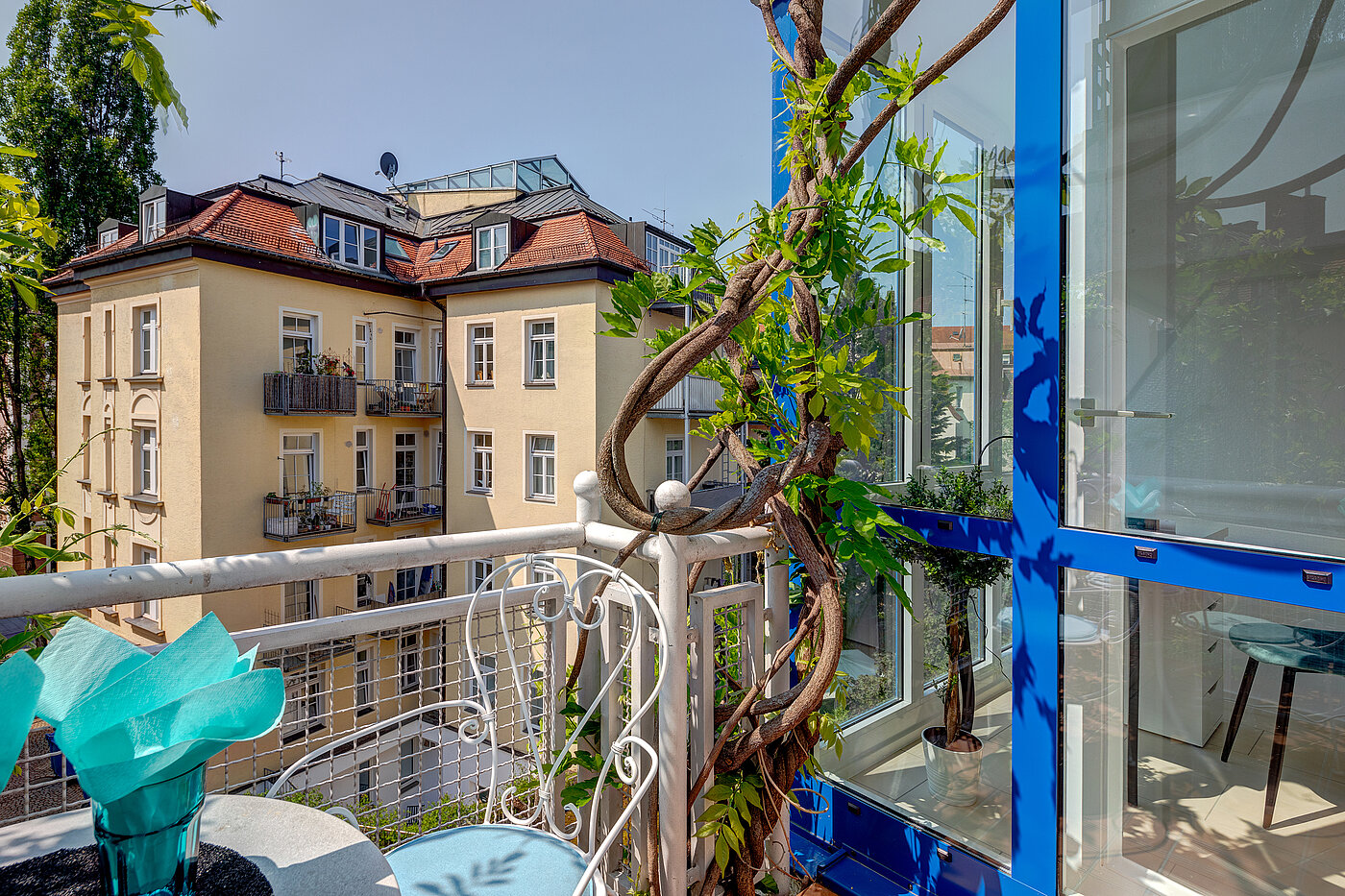 Appartement avec 2 pièces | München-Schwabing | 70434 | Highlight - Balkon...