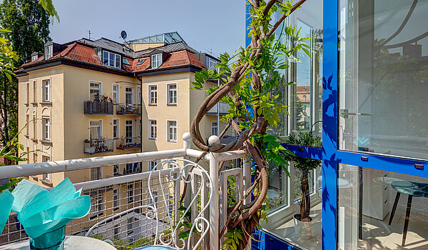 Appartement avec 2 pièces | München-Schwabing | 70434 | Highlight - Balkon...