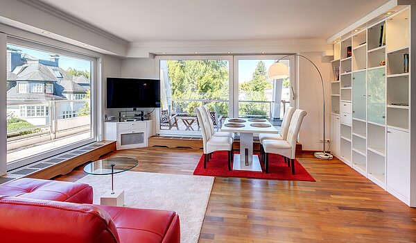 Penthouse avec 2.5 pièces | München-Harlaching | 702581 | Wohn- und Essbereich