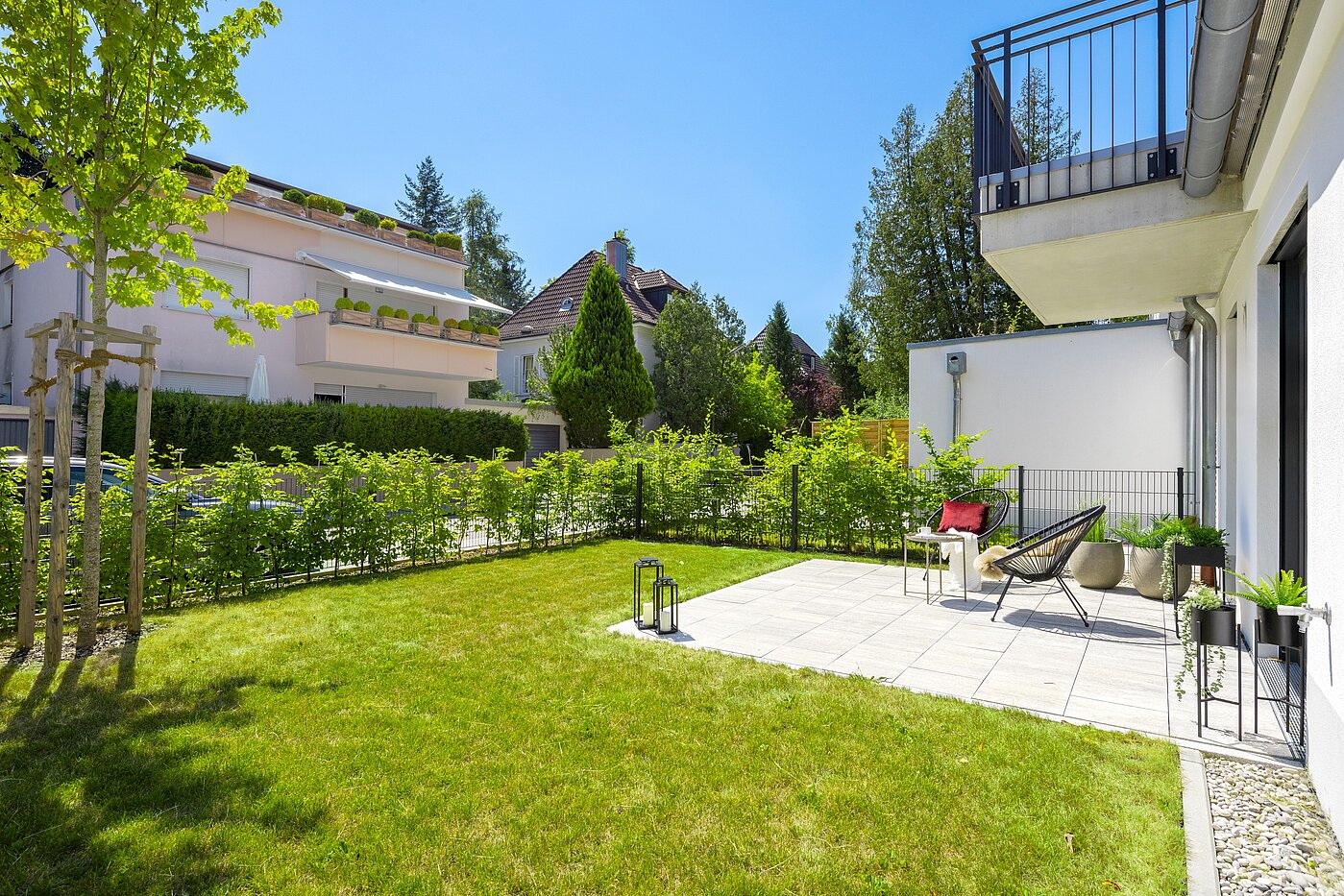 Terrassenwohnung avec 2 pièces | München-Harlaching | 70372 | ...mit eigenem Garten