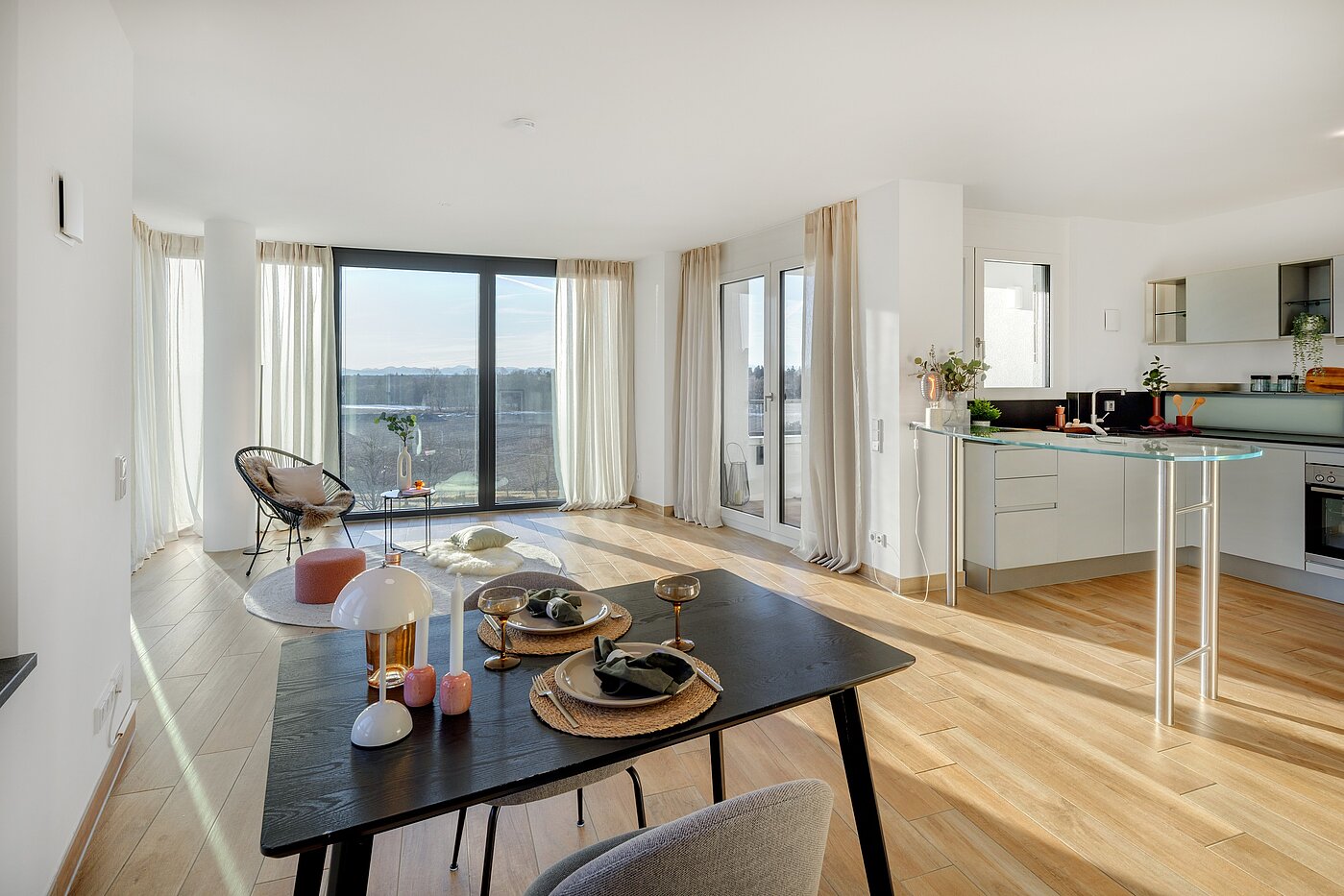 Appartement avec 3 pièces | München-Obersendling | 70260 | Essbereich