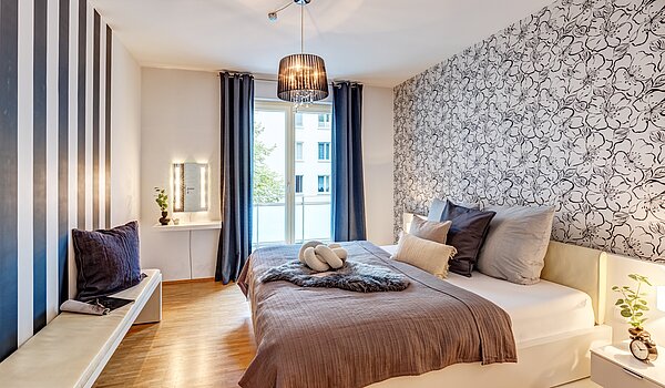 Appartement avec 3 pièces | München-Neuhausen | 70489 | Schlafzimmer...