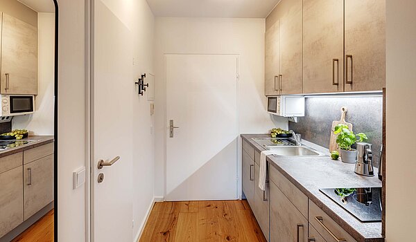 Appartement avec 1 pièce | München-Bogenhausen | 70457 | Integrierte Küche