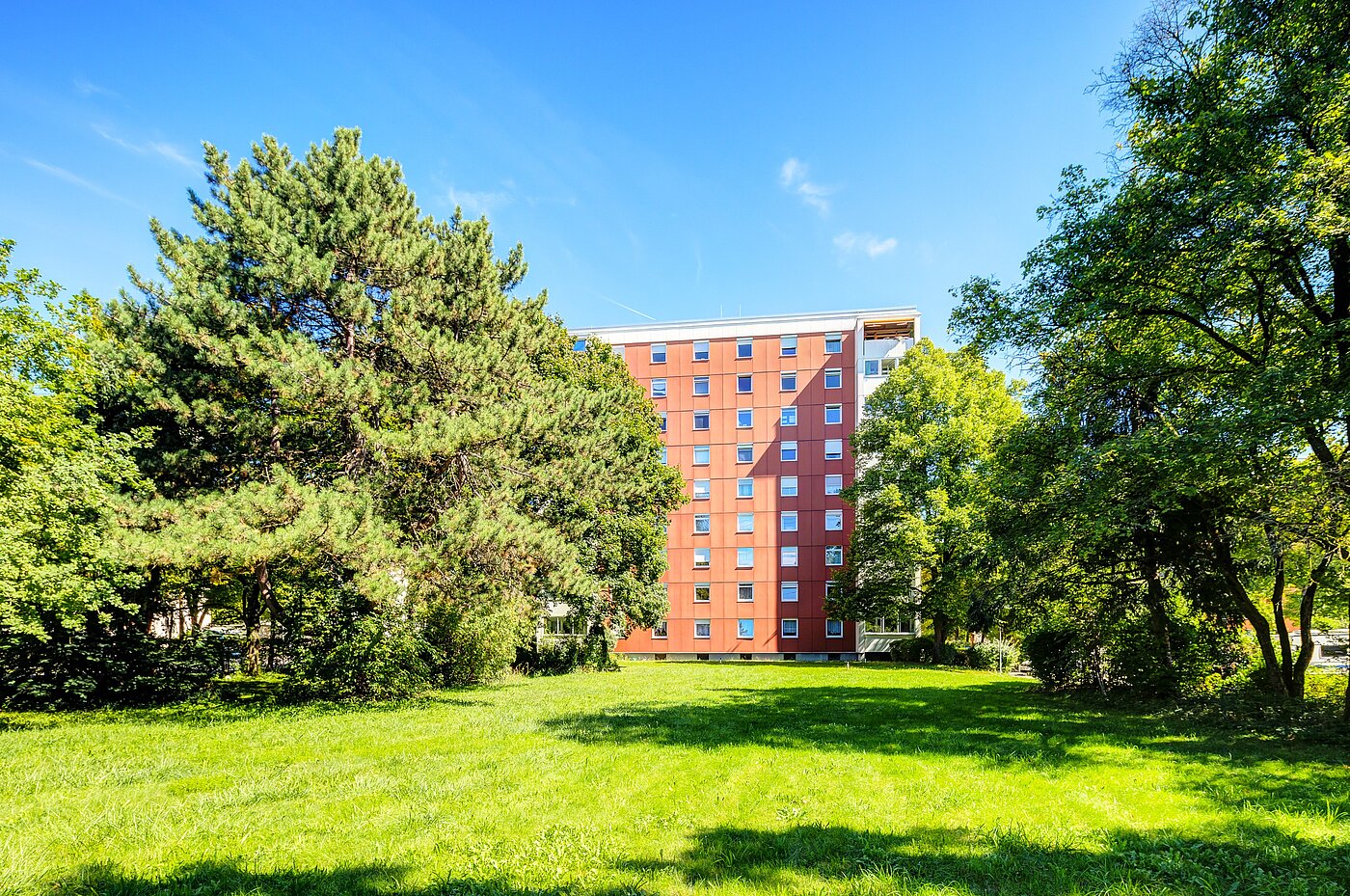 Appartement avec 4 pièces | München-Aubing | 70276 | Gebäuderückansicht