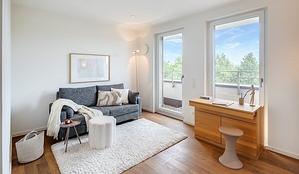 Penthouse avec 3.5 pièces | München-Oberföhring | 70237 | Gästezimmer...