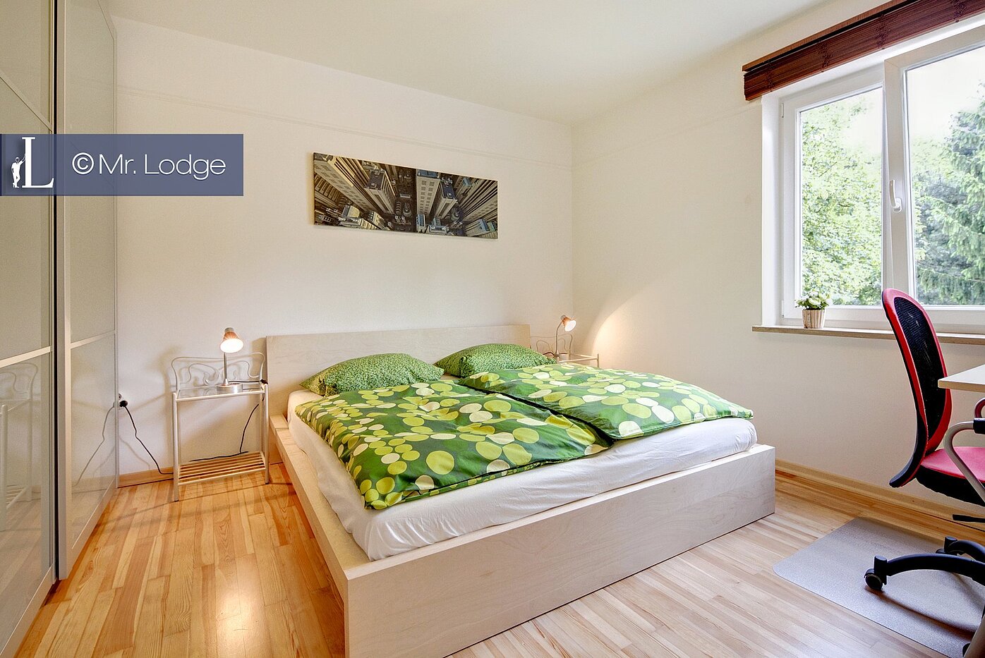 Appartement avec 2 pièces | München-Laim | 1704ML3 | Schlafzimmer