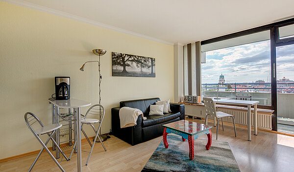 Apartment avec 1 pièce | München-Haidhausen | 70275 | Wohnbereich