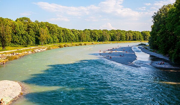 Rez-de-chaussée surélevé avec 3 pièces | München-Sendling | 2009ML8 | ...der Flaucher um die Ecke