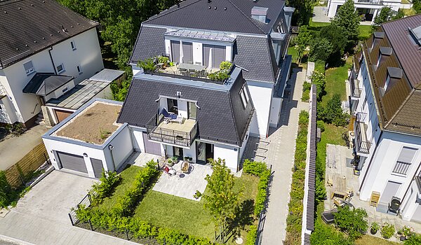 Terrassenwohnung avec 2 pièces | München-Harlaching | 70372 | Repräsentative Architektur
