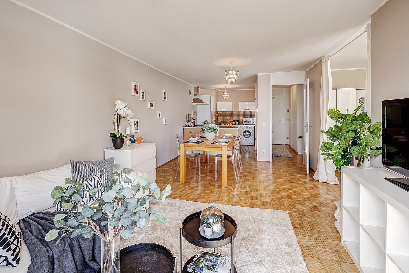 Appartement avec 1.5 pièces | München-Bogenhausen | 2203ML2 | ... und angrenzender offener Küche