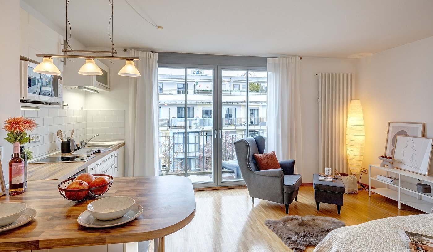 Apartment avec 1 pièce | München-Milbertshofen | 70188 | Wohnen und...