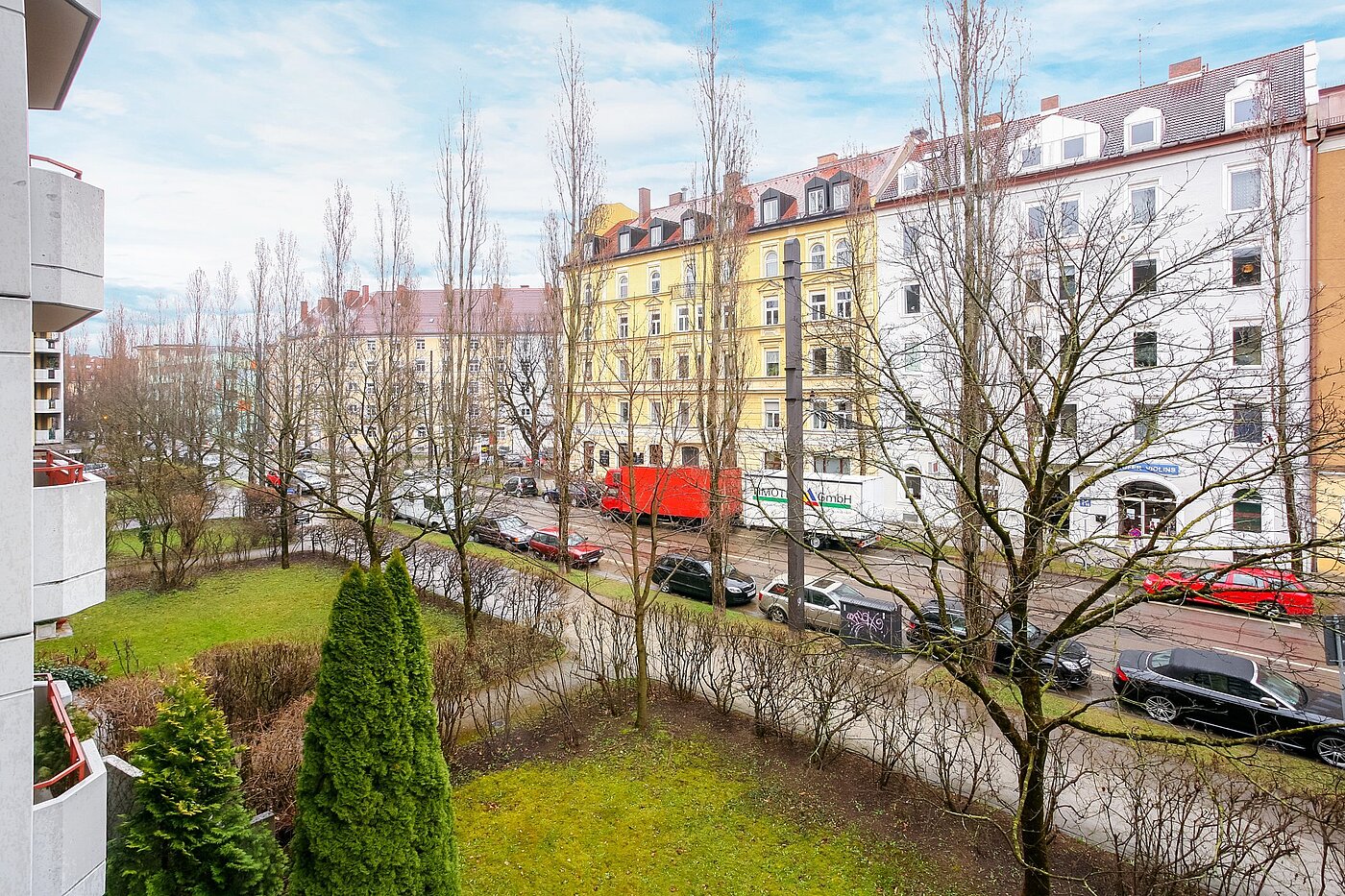 Appartement avec 3 pièces | München-Au | 2003ML17 | Ausblick von der Loggia