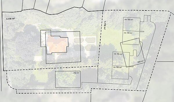 Villa avec 9 pièces | Reutlingen | 70231 | Grundstück