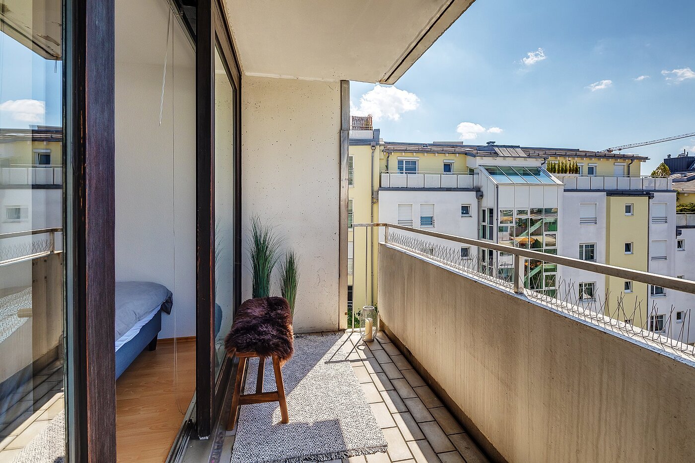 Appartement avec 1 pièce | München-Schwabing | 2007ML2 | sonniger Balkon