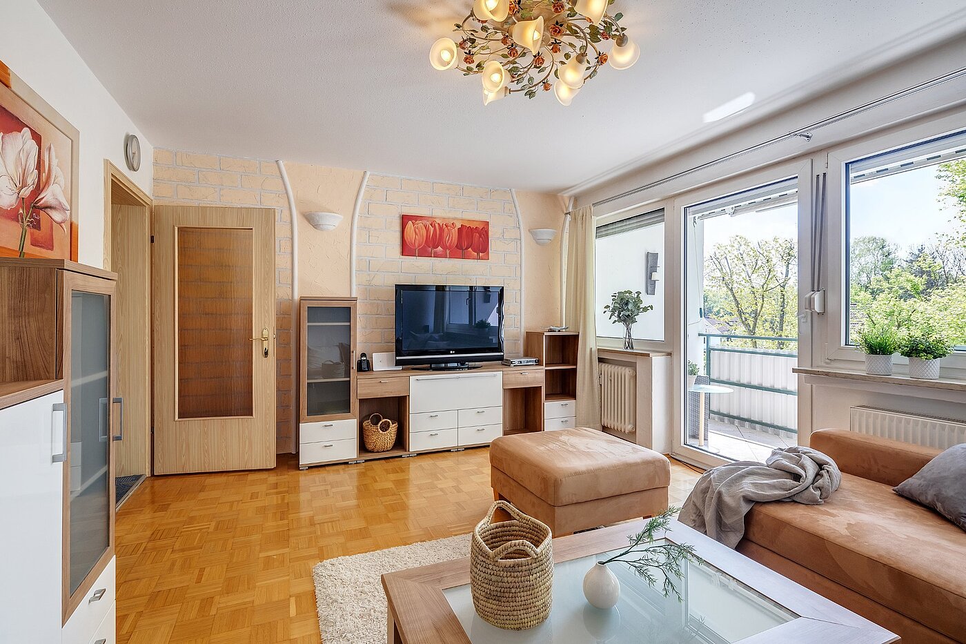 Appartement avec 2 pièces | München-Ramersdorf | 1812ML2 | ... Wohnzimmer mit...