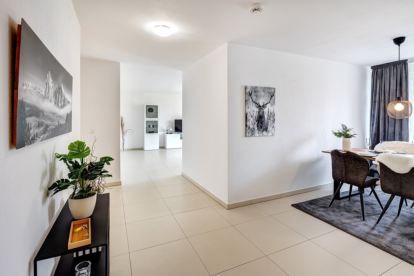 Appartement avec 3.5 pièces | 70284 | Blick ins Wohnzimmer