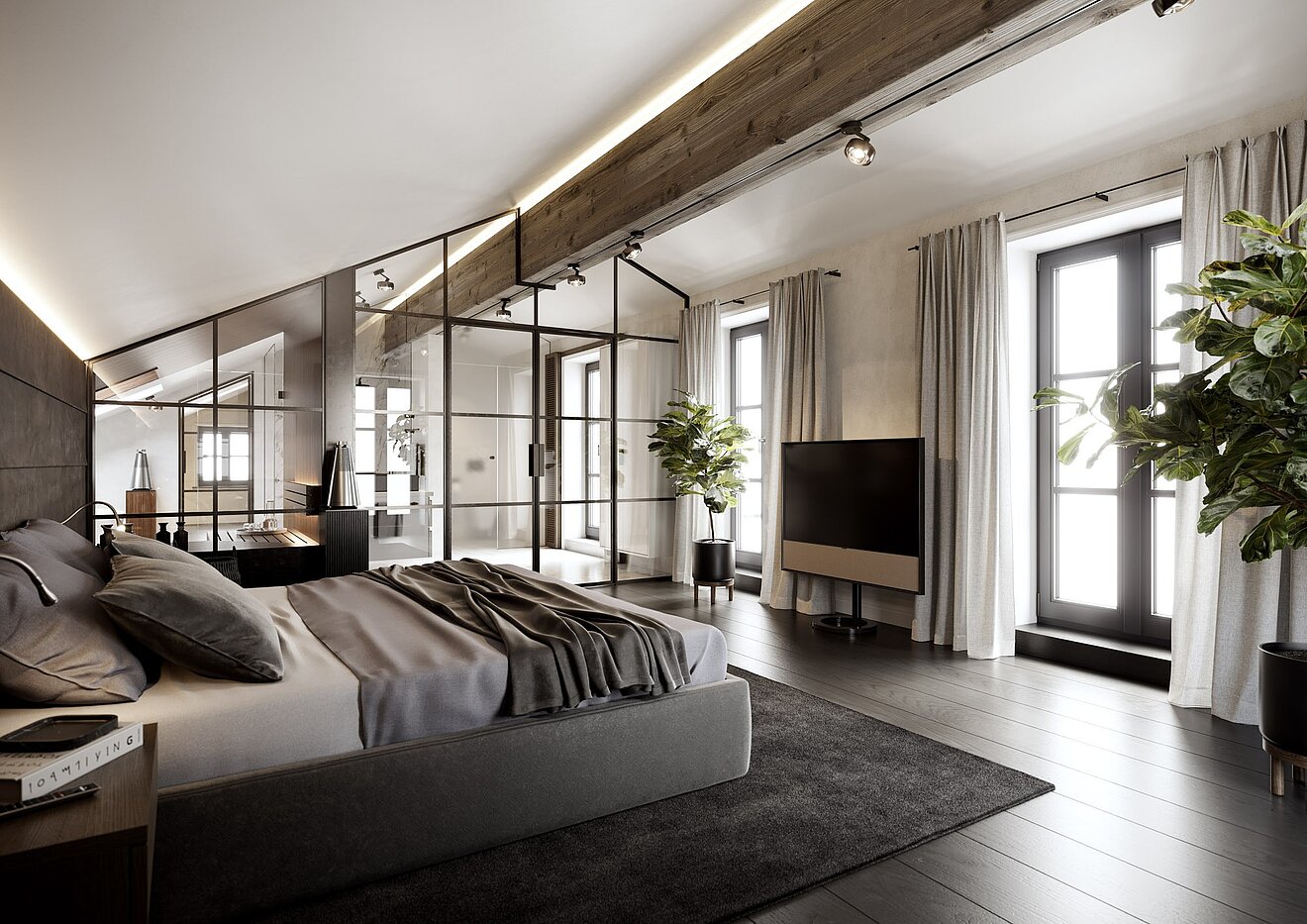 Propriété particulière avec 15 pièces | Bad Wiessee | 701591 | Landhaus Master Bedroom