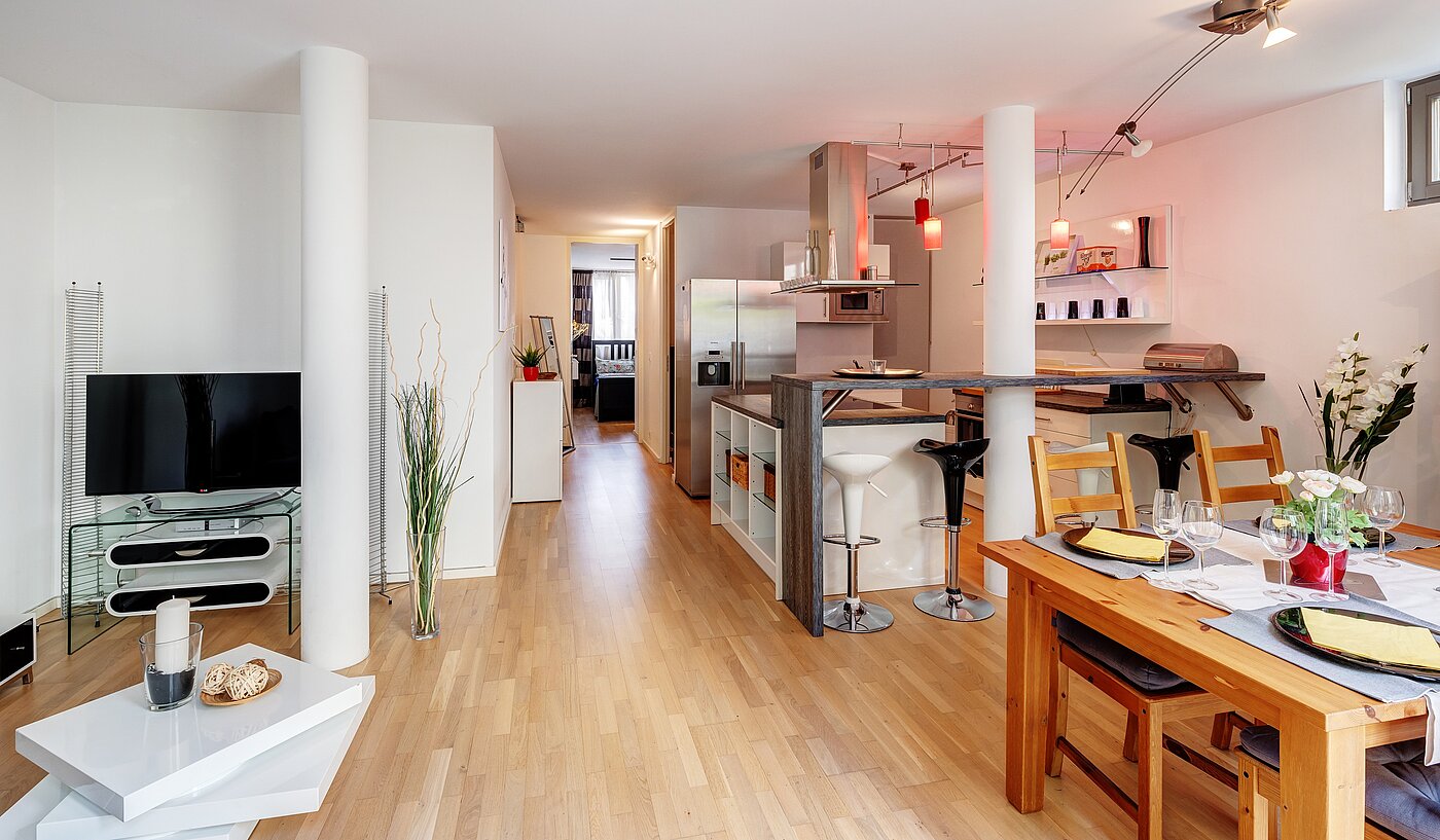 Appartement avec 2 pièces | München-Au | 70108 | Blick in die Wohnung