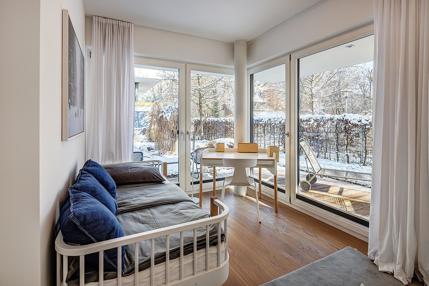 Appartement au rez-de-chaussée avec 3 pièces | 70309 | Bodentiefe Fenster
