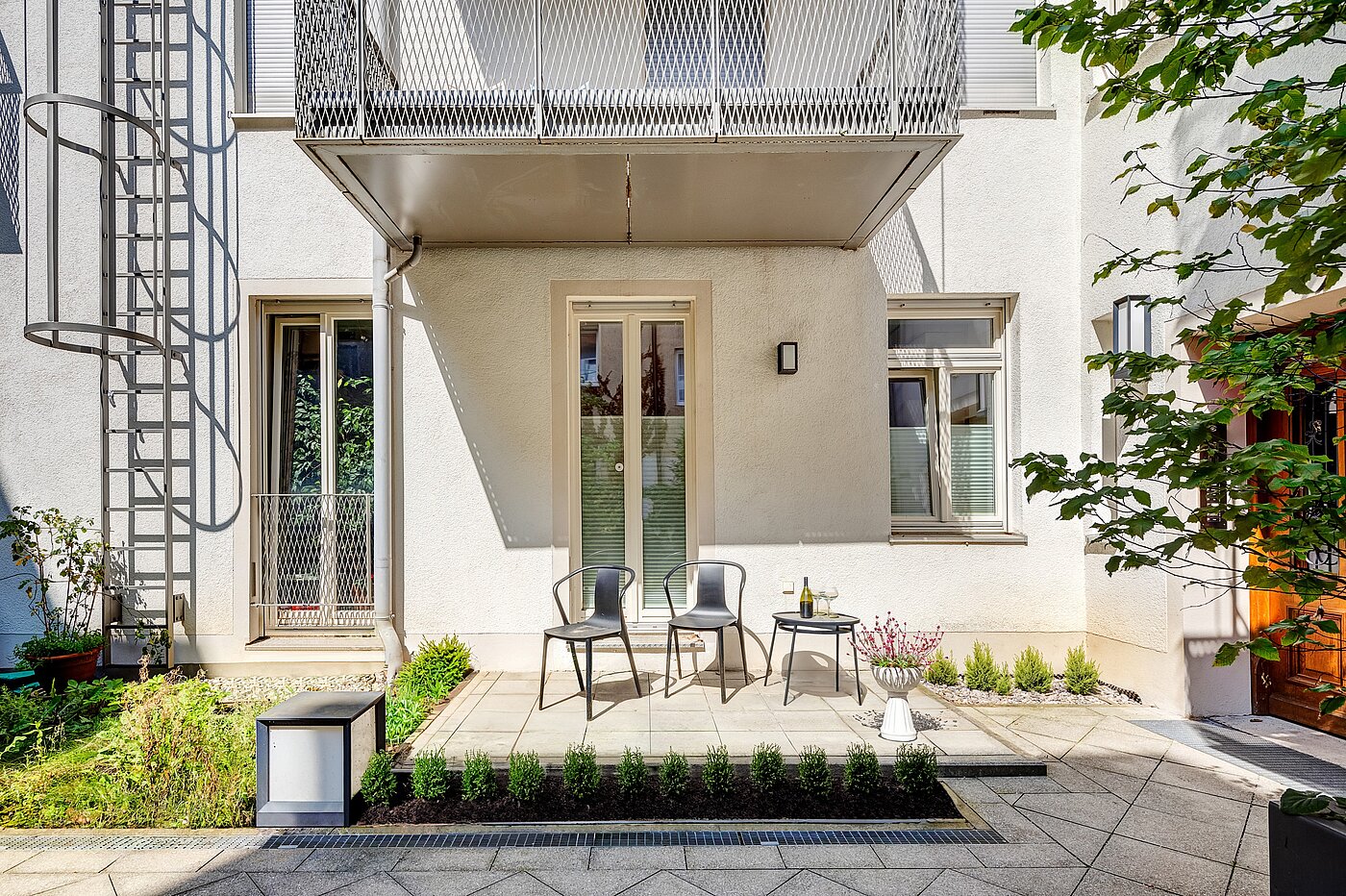 Appartement au rez-de-chaussée avec 1.5 pièces | München-Lehel | 70149 | ...im ruhigen Innenhof