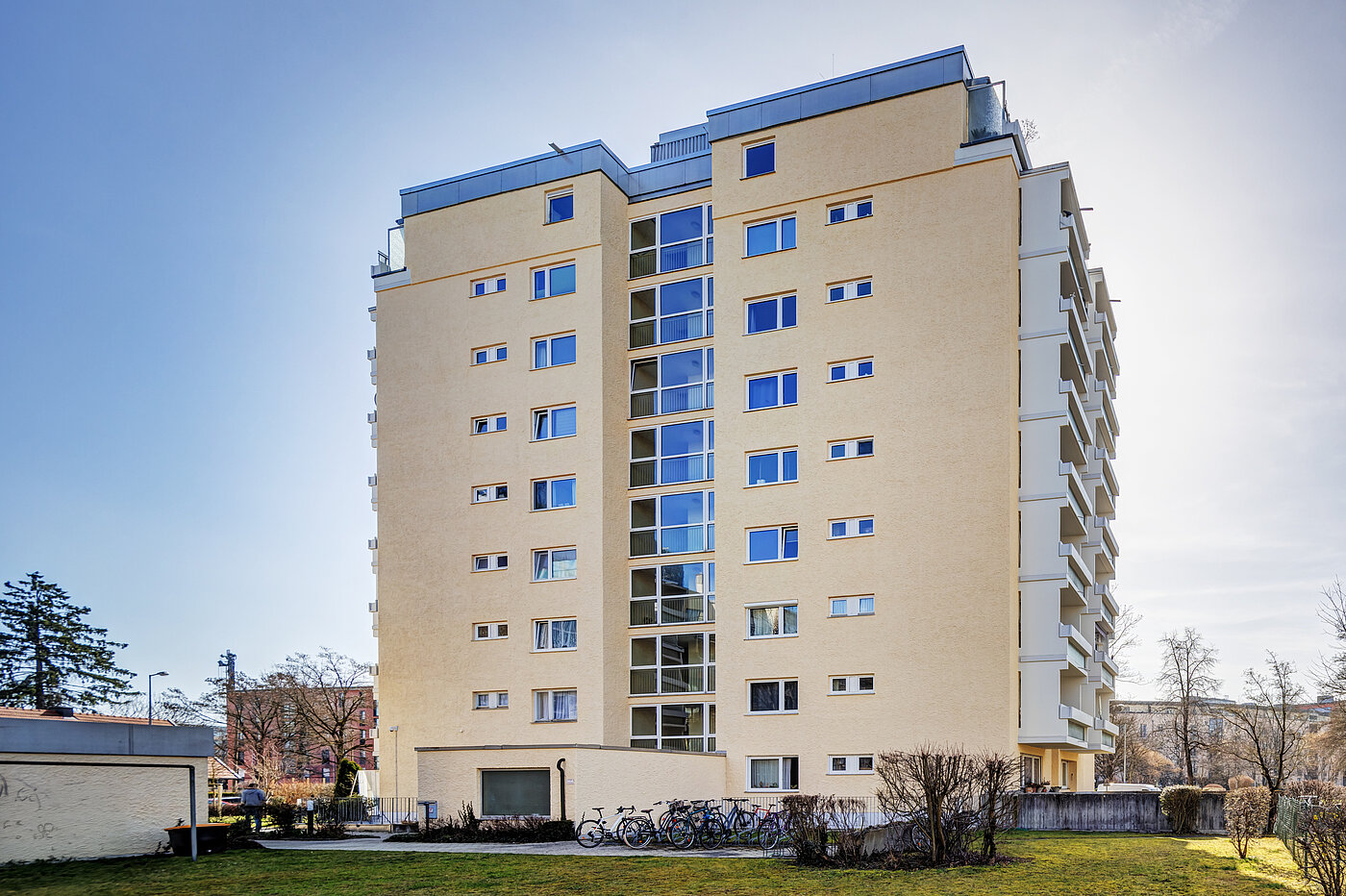 Appartement avec 2 pièces | München-Moosach | 70407 | Außenansicht