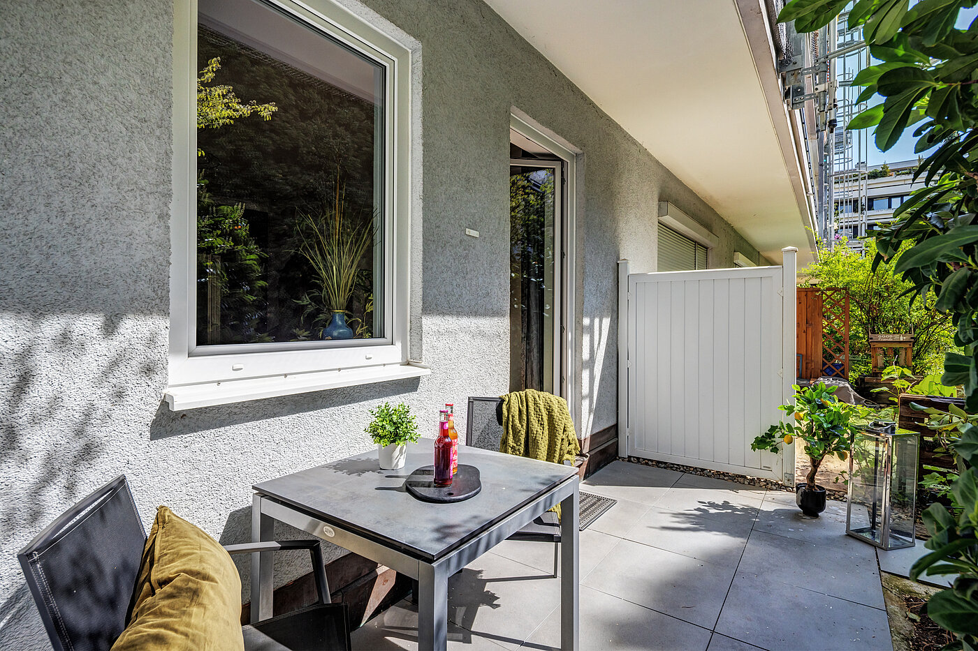 Appartement au rez-de-chaussée avec 2 pièces | München-Schwabing | 70394 | Süd-Terrasse
