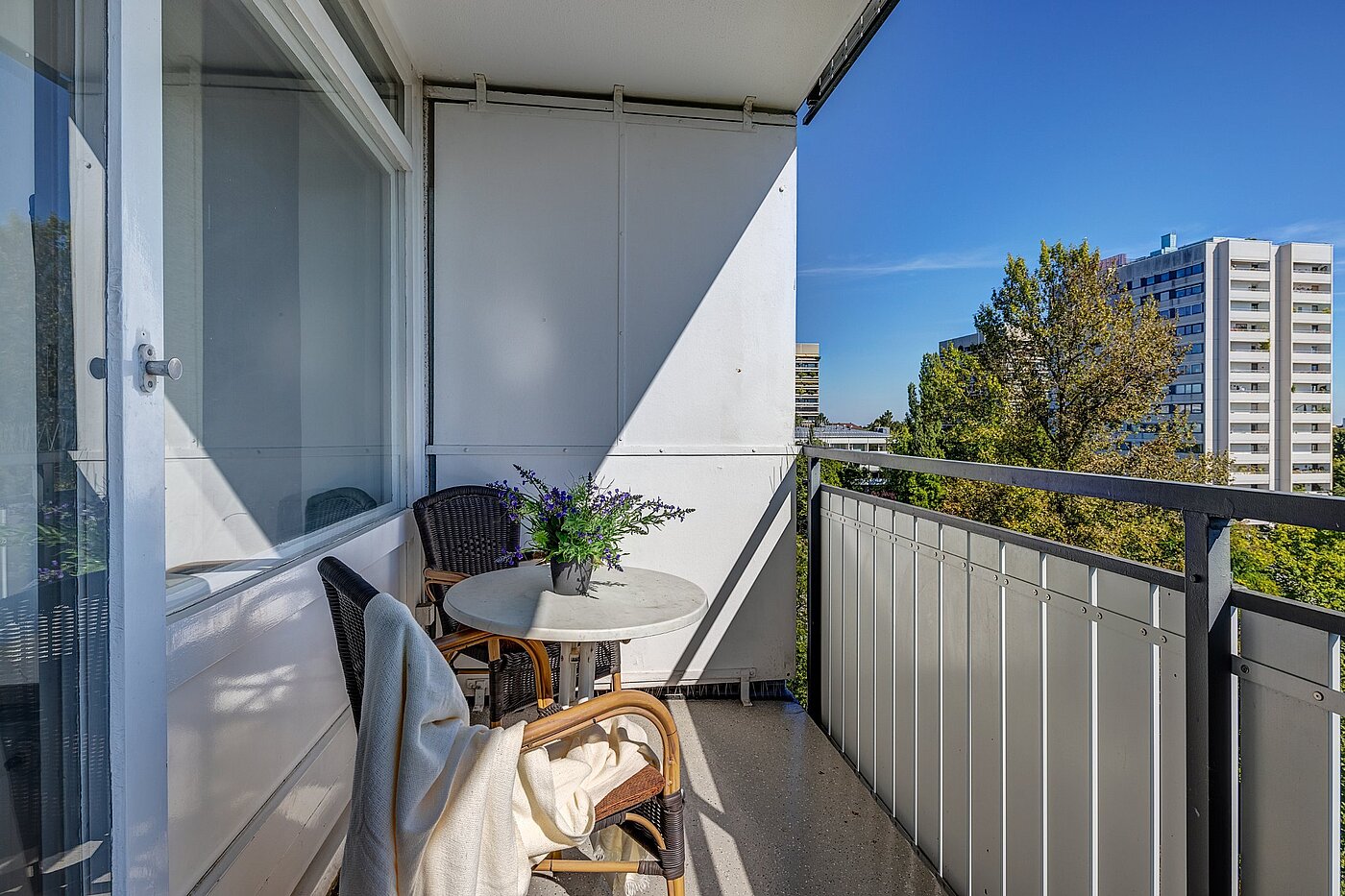 Appartement avec 1 pièce | München-Schwabing | 2109ML1 | Großer Balkon in Richtung...