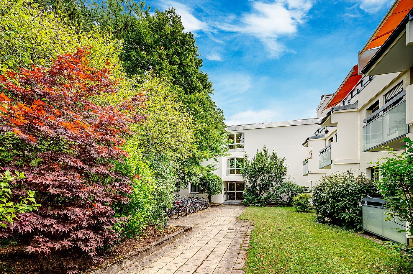 Appartement avec 1.5 pièces | München-Sendling-Westpark | 2207ML4 | Schön eingewachsene Grünanlage...