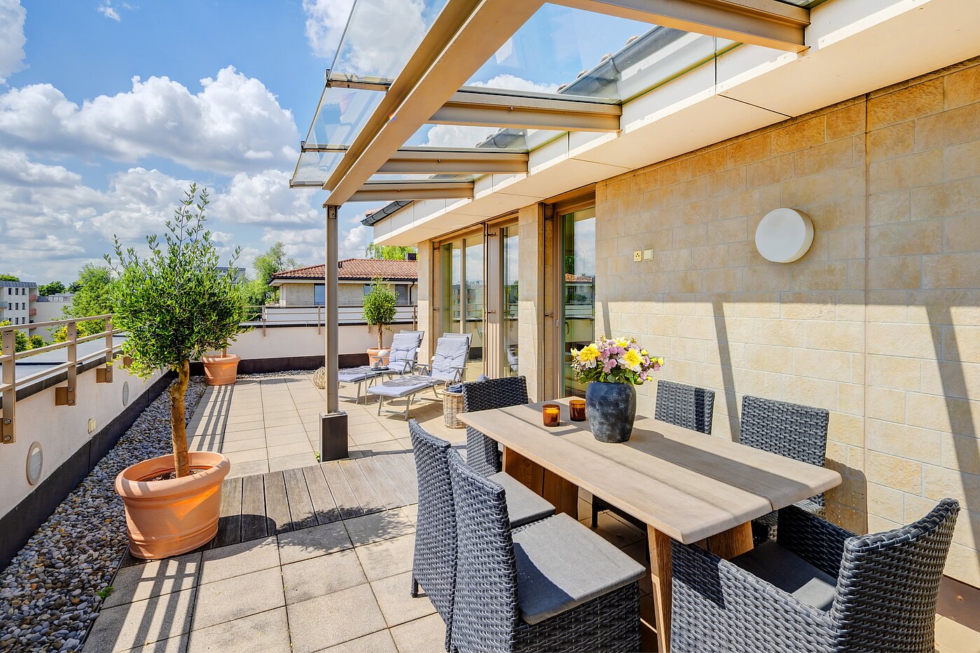 Penthouse avec 3.5 pièces | München-Oberföhring | 70237