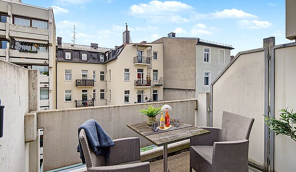 Apartment avec 1 pièce | München-Maxvorstadt | 70448 | Terrasse