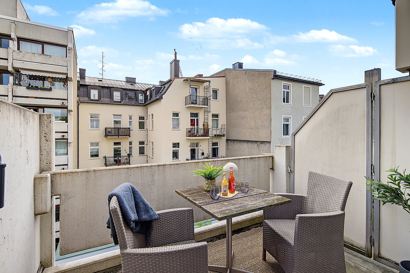 Apartment avec 1 pièce | München-Maxvorstadt | 70448 | Terrasse