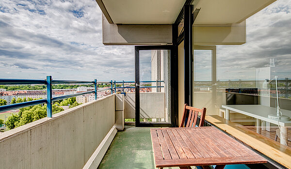 Apartment avec 1 pièce | München-Haidhausen | 70275 | Balkon