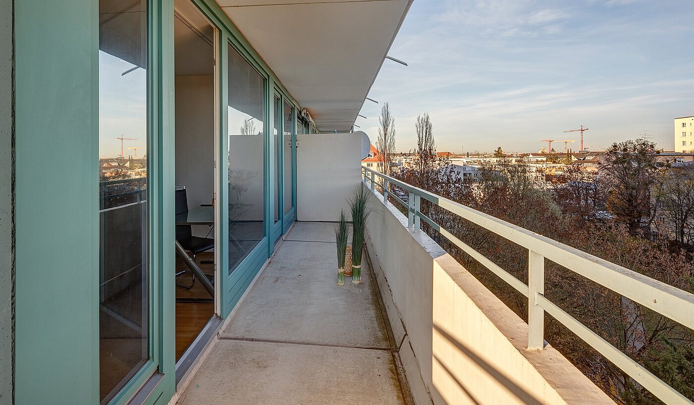 Appartement avec 2 pièces | München-Sendling-Westpark | 2010ML9 | Sonniger Eckbalkon...