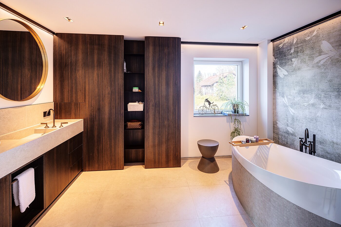 Maison d'angle mitoyenne avec 6 pièces | München-Trudering | 70191 | Elegantes Bad...