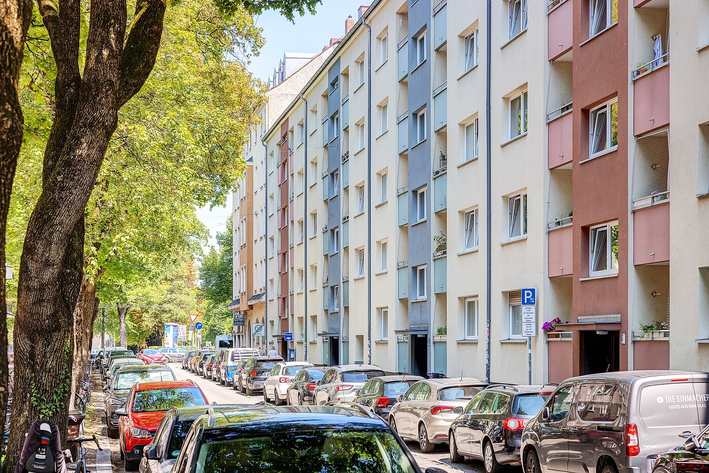 Appartement avec 1.5 pièces | München-Neuhausen | 70473 | Ruhige Anliegerstraße