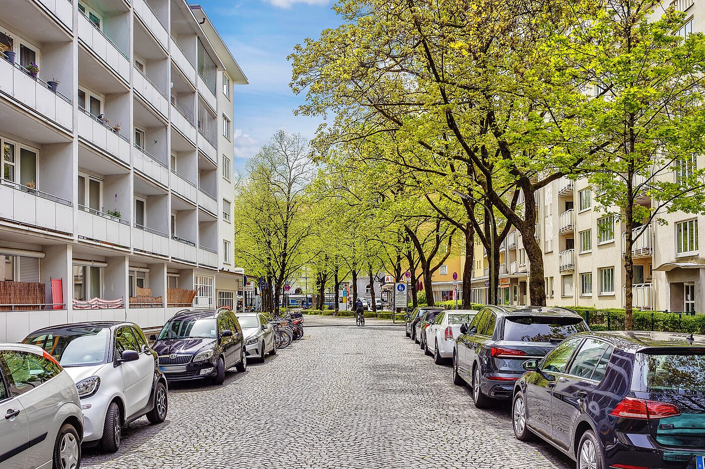 Apartment avec 1 pièce | München-Schwabing | 70211 | ...im Frühling