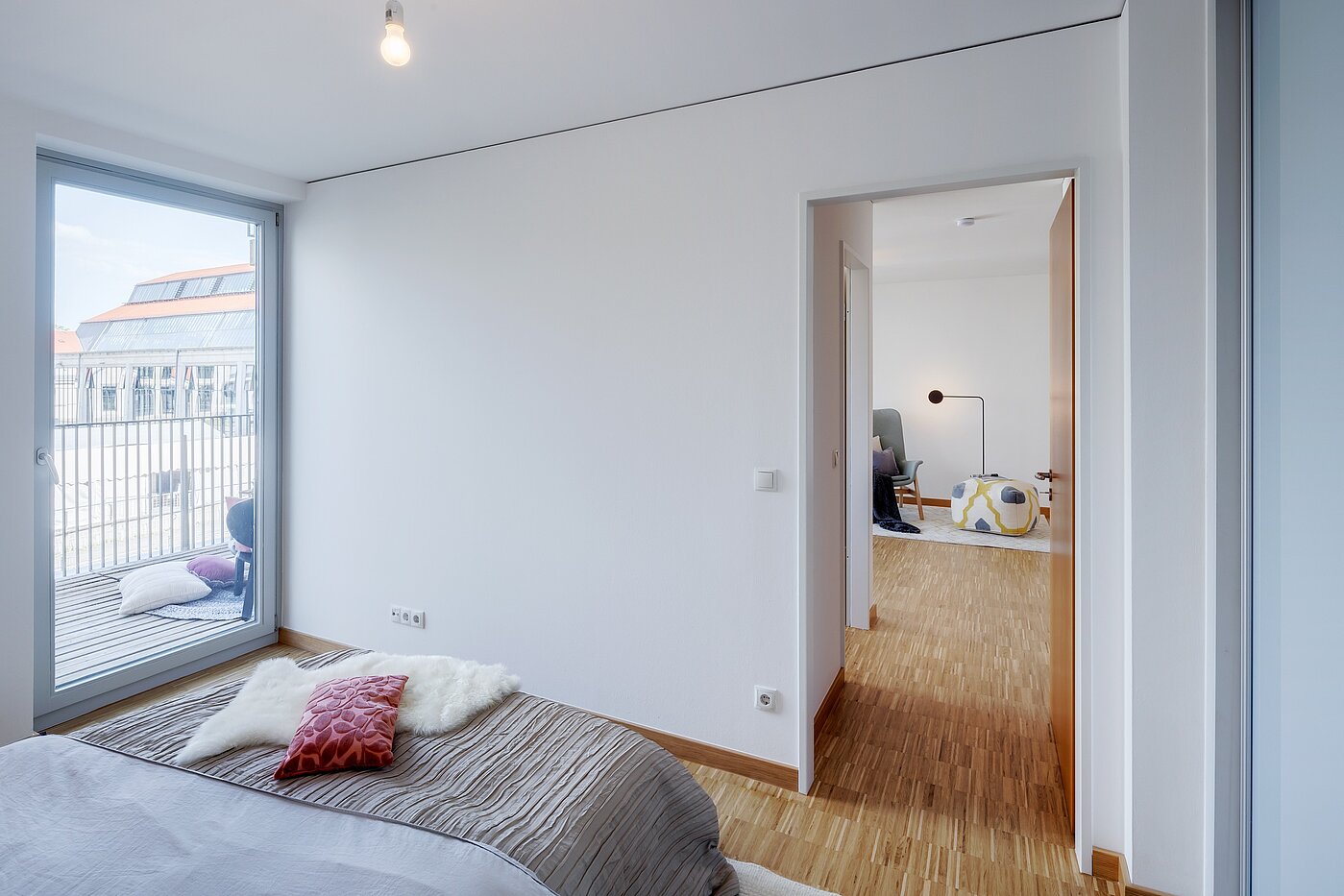 Appartement avec 2 pièces | München-Schwanthalerhöhe | 2206ML11 | ...und ebenfalls Zugang zum Balkon