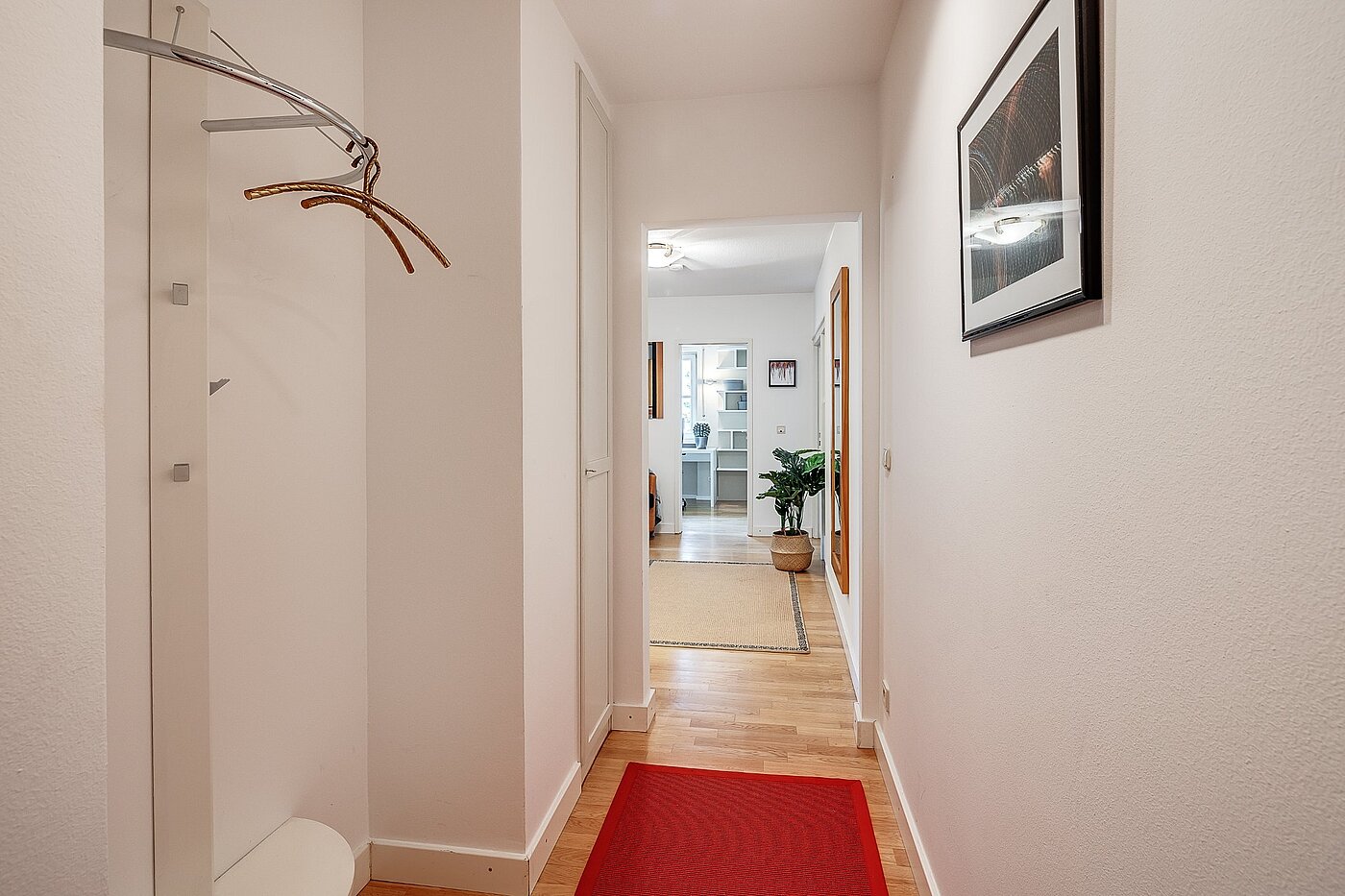 Appartement avec 3 pièces | München-Harlaching | 2108ML3 | Entrée mit Garderobe...